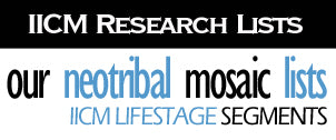 MLC5 - IICM MOSAIC Lifestage Segment Research List